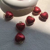 Jewelry Pendant Strawberry Heart Water Drop Bell Copper Electroplating Oil Dripping Light Luxury Pastoral Style