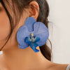 Jewelry Plastic Flower Pendant Neck Chain For Women