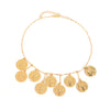 Jewelry Plastic Geometric Drop Shape Electroplating Pendant Necklace For Women