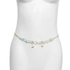 Jewelry Plastic Imitation Pearl Shell Simple Beaded Body Waist Chain For Women