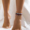 Jewelry Plastic Imitation Pearl Shell Simple Beaded Body Waist Chain For Women