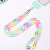 Jewelry Plastic Resin Acrylic Crossbody Chain Handmade Painted