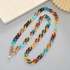 Jewelry Plastic Resin Acrylic Crossbody Chain Handmade Painted