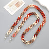 Jewelry Plastic Resin Acrylic Crossbody Chain Handmade Painted