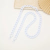 Jewelry Plastic Resin Acrylic Crossbody Chain Handmade Painted