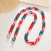 Jewelry Plastic Resin Acrylic Crossbody Chain Handmade Painted