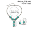 Jewelry Plastic Resin Alloy Heart Shape Retro Punk Electroplated Cross Chain Women's Necklace
