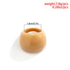Jewelry Plastic Resin Geometric Macaron Color Arc Ring For Women