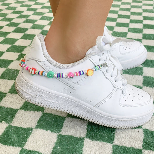 Jewelry Plastic Resin Geometric Women's Soft Pottery Shoe Chain