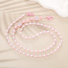 Jewelry Plastic Resin Handmade Beaded Mobile Phone Chain With Stars Sun And Moon Clouds Cosmic Pattern