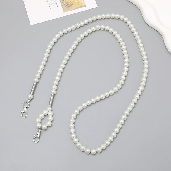 Jewelry Plastic Resin Handmade Beaded Mobile Phone Chain With Stars Sun And Moon Clouds Cosmic Pattern