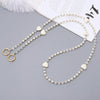Jewelry Plastic Resin Handmade Beaded Mobile Phone Chain With Stars Sun And Moon Clouds Cosmic Pattern