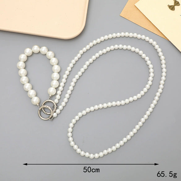 Jewelry Plastic Resin Handmade Beaded Mobile Phone Chain With Stars Sun And Moon Clouds Cosmic Pattern