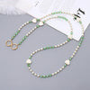 Jewelry Plastic Resin Handmade Beaded Mobile Phone Chain With Stars Sun And Moon Clouds Cosmic Pattern