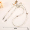 Jewelry Plastic Resin Handmade Beaded Mobile Phone Chain With Stars Sun And Moon Clouds Cosmic Pattern