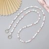 Jewelry Plastic Resin Handmade Beaded Mobile Phone Chain With Stars Sun And Moon Clouds Cosmic Pattern