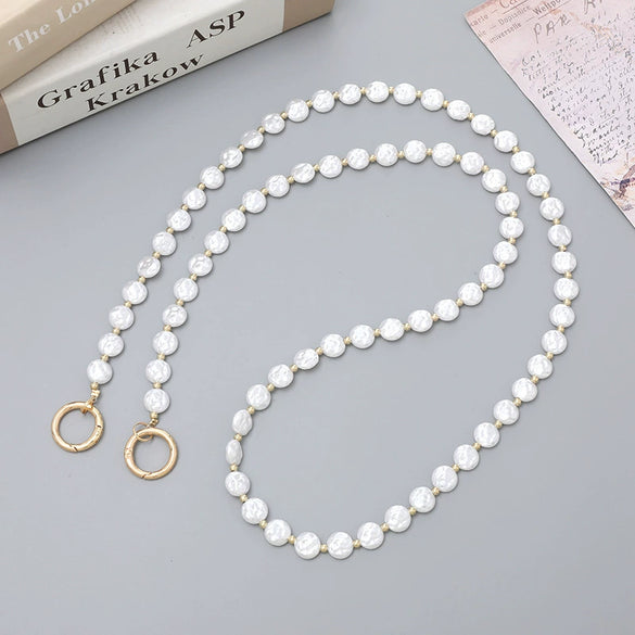 Jewelry Plastic Resin Handmade Beaded Mobile Phone Chain With Stars Sun And Moon Clouds Cosmic Pattern