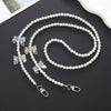 Jewelry Plastic Resin Handmade Beaded Mobile Phone Chain With Stars Sun And Moon Clouds Cosmic Pattern