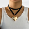 Jewelry Plastic Resin Heart Shape Pendant Necklace With Cross Chain And Electroplating Treatment