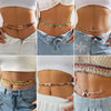 Jewelry Plastic Waist Chain Set Multicircle Women Beaded Shell Holiday Style