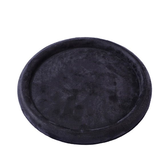 Jewelry Plate Pu Velvet Splicing Rectangular Advanced Sense