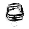 Jewelry Punk Exaggerated Iron Pendant Necklace With Geometric Pattern And Elastic Belt Electroplated