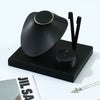 Jewelry Rack Leather Flannel Highend Multipurpose For Ring Bracelet Necklace Earrings
