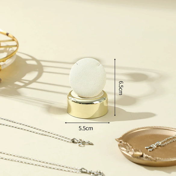 Jewelry Rack Metal And Super Fiber Highend Splicing Style For Ring Necklace Bracelet Pendant