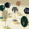 Jewelry Rack Metal And Super Fiber Highend Splicing Style For Ring Necklace Bracelet Pendant