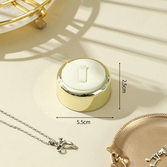 Jewelry Rack Metal And Super Fiber Highend Splicing Style For Ring Necklace Bracelet Pendant