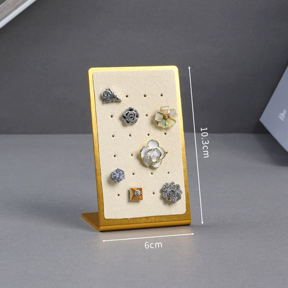 Jewelry Rack Metal Super Fiber Highend Splicing Jewelry Props For Ring Necklace Bracelet Pendant