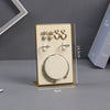 Jewelry Rack Metal Super Fiber Highend Splicing Jewelry Props For Ring Necklace Bracelet Pendant