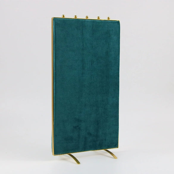 Jewelry Rack Storage Display Props Metal Screen High Sense Iron One Layer Velvet