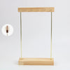 Jewelry Rack Wooden Square Round Tshaped Display Stand For Necklaces And Bracelets