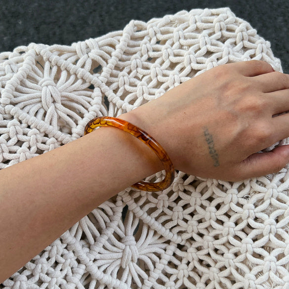 Jewelry Resin Geometric Handmade Niche Bracelet