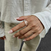 Jewelry Resin Geometric Handmade Ring For Women
