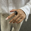 Jewelry Resin Geometric Handmade Ring For Women