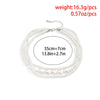 Jewelry Retro Imitation Pearl Geometric Ball Chain Necklaces For Women
