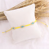 Jewelry Rice Bead Braided Leaves Pattern Women's Bracelet