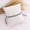 Jewelry Rice Bead Braided Leaves Pattern Women's Bracelet