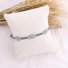 Jewelry Rice Bead Braided Leaves Pattern Women's Bracelet
