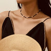 Jewelry Rice Beads Woven Flower Geometric Necklace