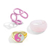 Jewelry Ring Alloy Geometric Electroplating Personality Open Ring For Men