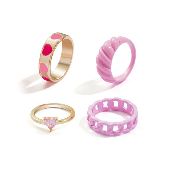 Jewelry Ring Alloy Geometric Electroplating Personality Open Ring For Men