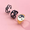 Jewelry Ring Alloy Geometric Electroplating Personality Open Ring For Men
