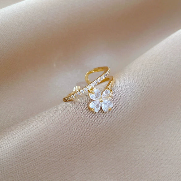 Jewelry Ring Brass Crown Cartoon Style Electroplating
