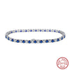Jewelry S925 Sterling Silver Bracelet Geometric Electroplating Women's