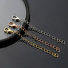 Jewelry S925 Sterling Silver Geometric Plain Ochain Polished
