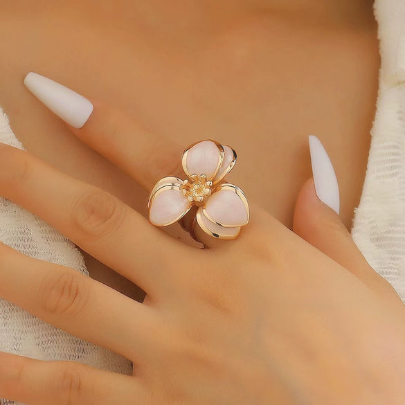 Jewelry Set Alloy Electroplating Flower Design For Women