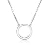 Jewelry Set S925 Silver Circle Earrings Ring Necklace With Cross Crown Roman Numeral Pattern Dripping Glue Design